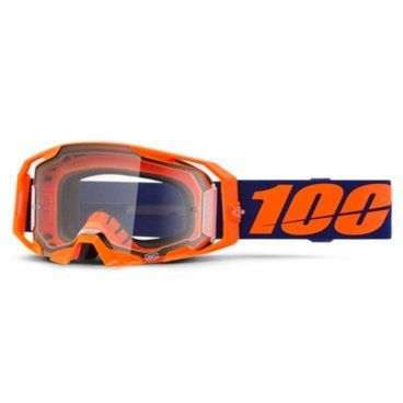 Очки 100% Armatic Orange/Clear