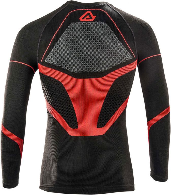 Термобелье кофта Acerbis X-Body Winter Technical Underwear Black/Red