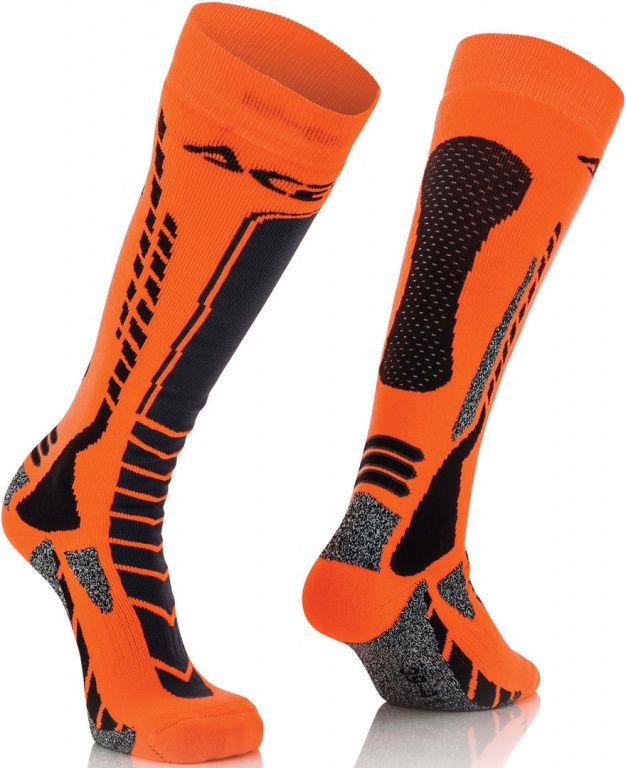 Носки высокие Acerbis MX Pro Black/Orange