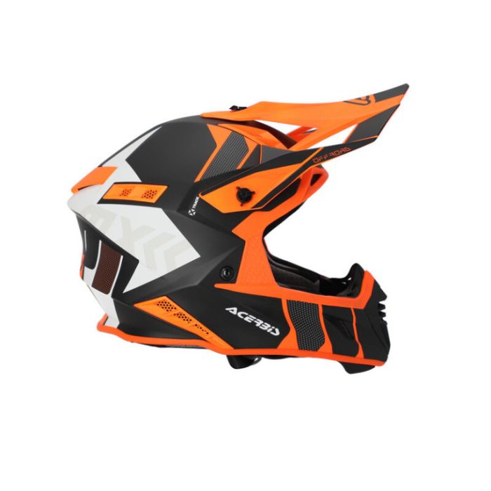 Мотошлем кроссовый Acerbis X-Track 22-06 Orange-Fluo/Black