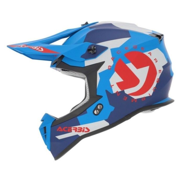 Мотошлем Acerbis Linear 22-06 Blue/Red