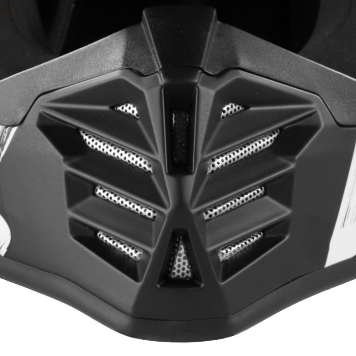 Мотошлем детский кроссовый Acerbis Profile Junior Metallic Black