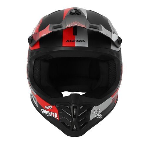 Мотошлем детский кроссовый Acerbis Profile Junior Black/Red