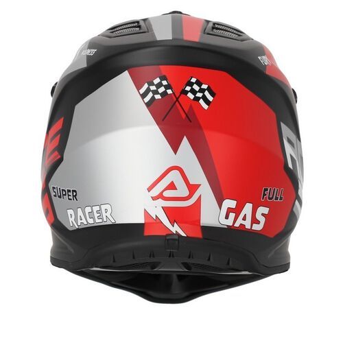 Мотошлем детский кроссовый Acerbis Profile Junior Black/Red