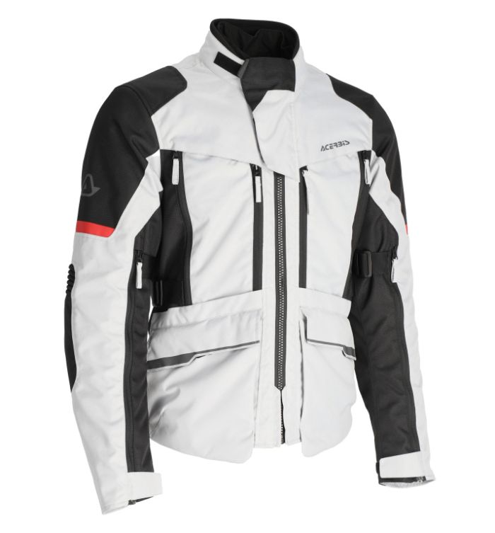 Текстильная куртка Acerbis CE X-ROVER Grey/Red