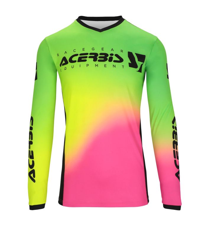 Джерси Acerbis MX J-TRACK STABI Fucsia/Yellow Fluo