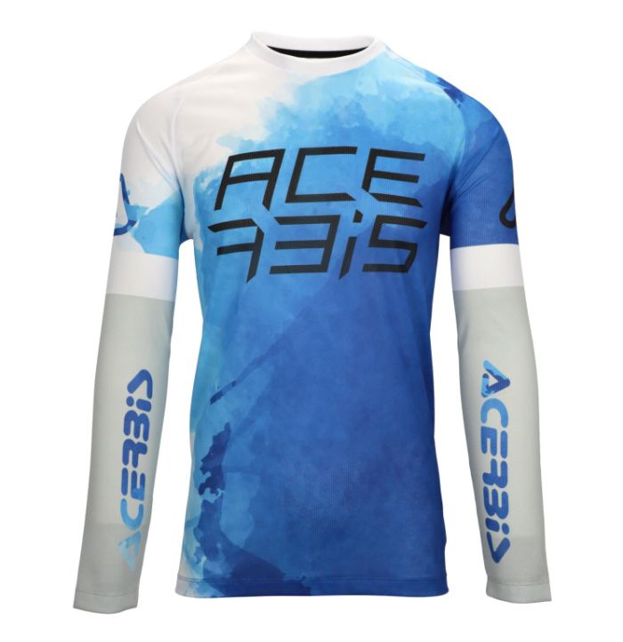 Джерси Acerbis J-Windy Vented Watermark Blue/White