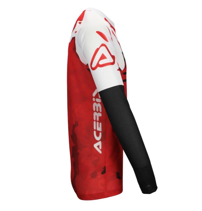Джерси Acerbis J-Windy Vented Watermark Red/White