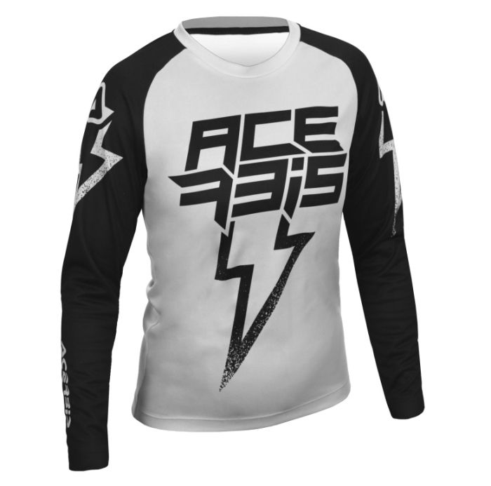 Джерси детское Acerbis MX J-Kid Blizzard Grey/Black