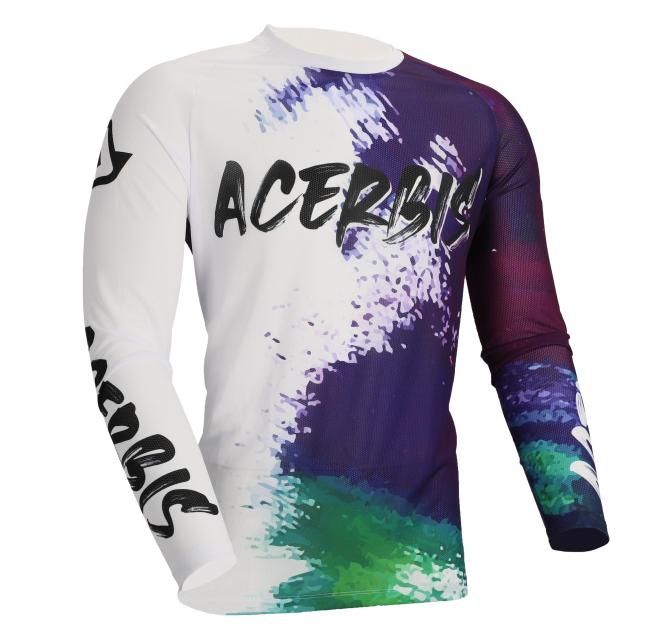 Джерси Acerbis J-Windy Vented Brush White/Purple