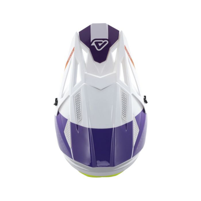 Мотошлем Acerbis T711 White/Purple