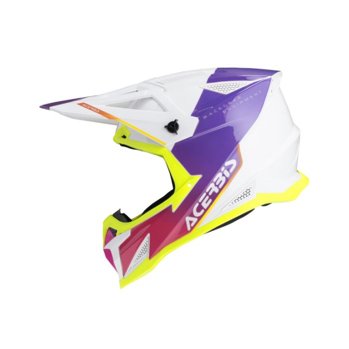 Мотошлем Acerbis T711 White/Purple