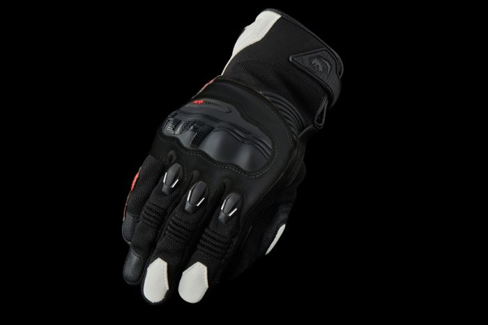 Перчатки FURYGAN WACO EVO кожа Черный/Белый/Красный