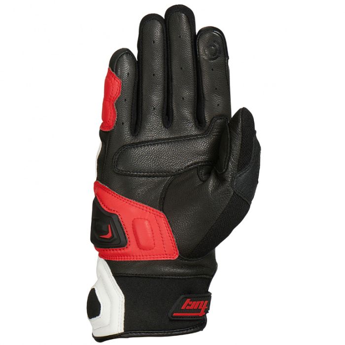 Перчатки FURYGAN WACO EVO кожа Черный/Белый/Красный