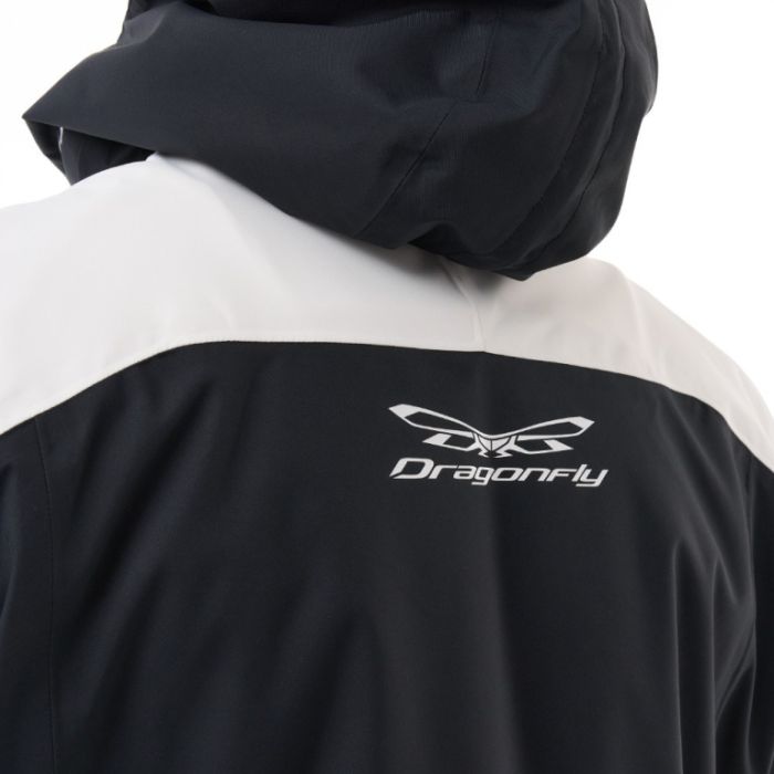 Куртка горнолыжная утепленная Dragonfly Gravity Man White Snow - Black