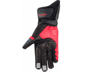Перчатки кожаные Bering SNAP Black/Grey/Red
