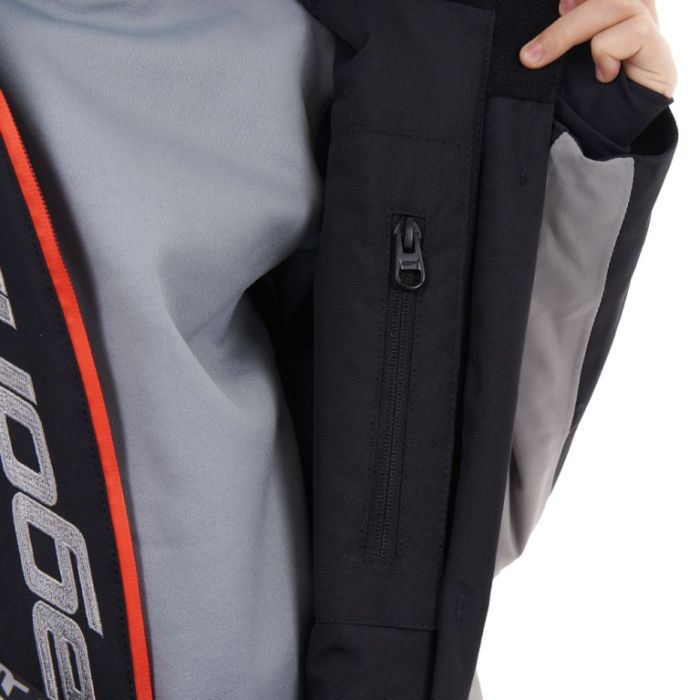 Зимний утепленный комбинезон Dragonfly GRAVITY for Teen Black - Grey 2024