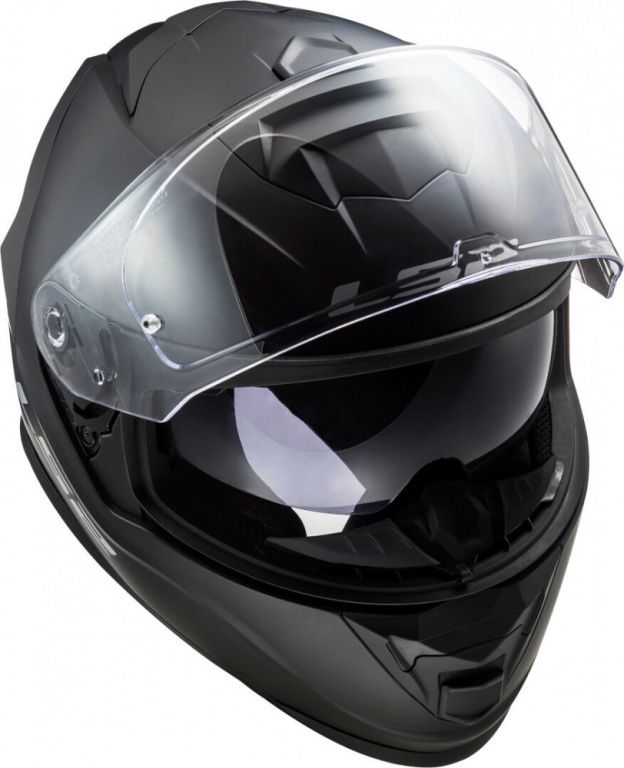 Мотошлем интеграл LS2 FF800 Storm Solid черный мат