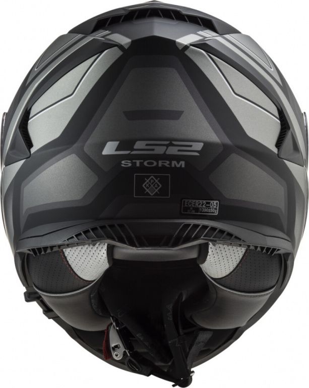 Мотошлем интеграл LS2 FF800 Storm Faster matt titanium