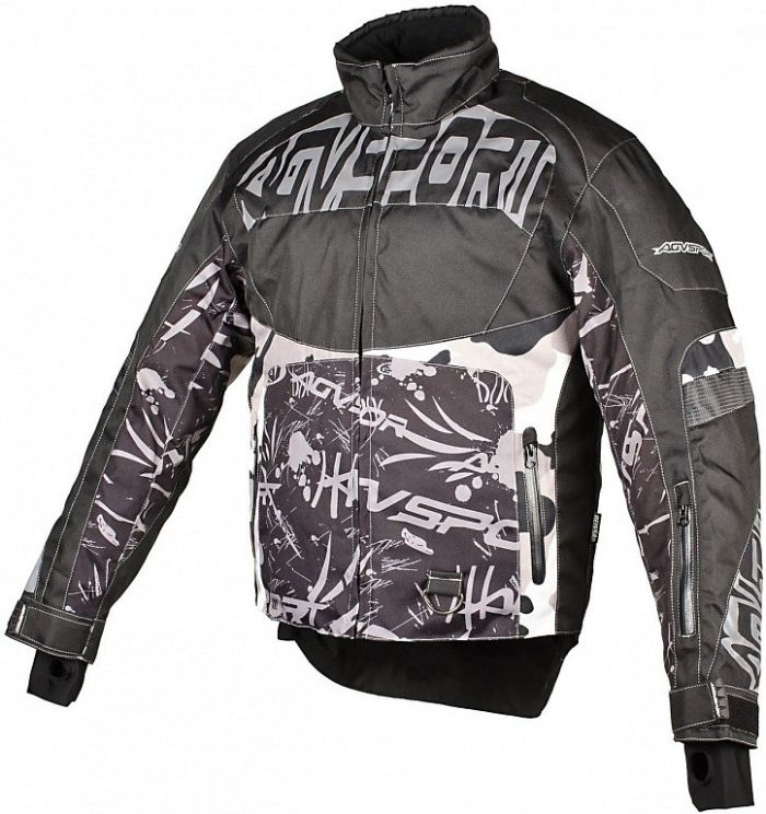 Снегоходная куртка Agvsport Taiga, черая/серая
