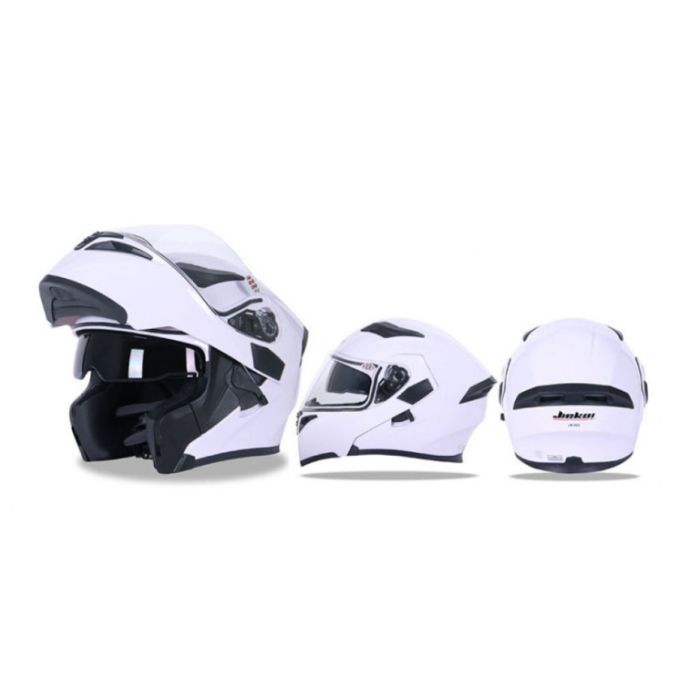 Шлем модуляр Jiekai JK902 White