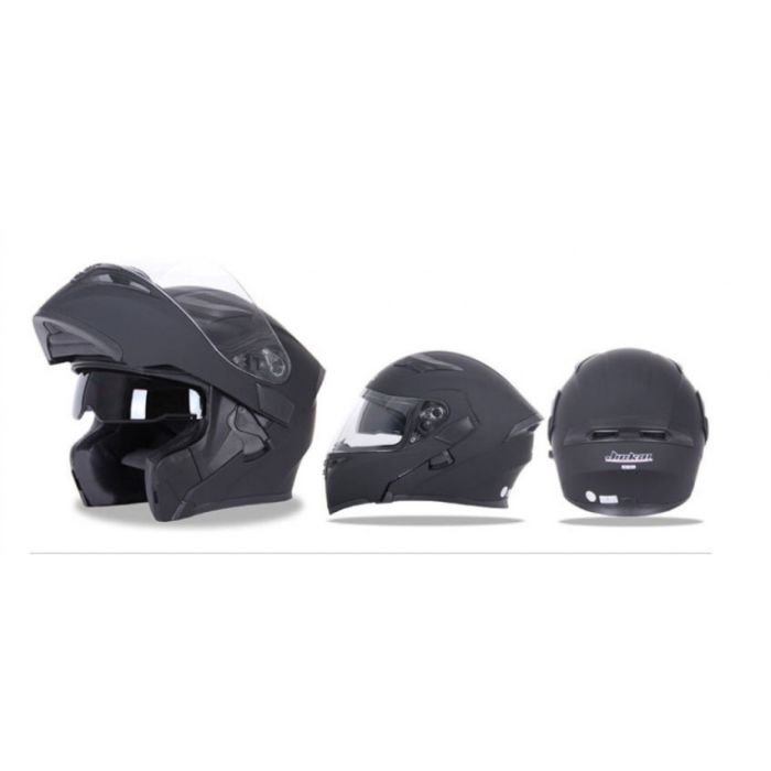 Шлем модуляр Jiekai JK902 Matt Black