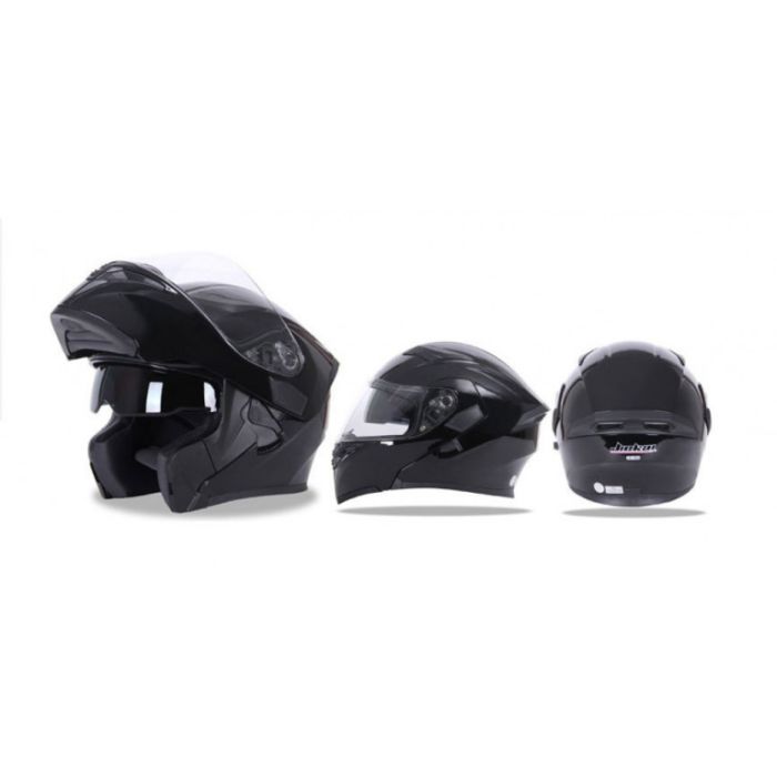 Шлем модуляр Jiekai JK902 Gloss Black