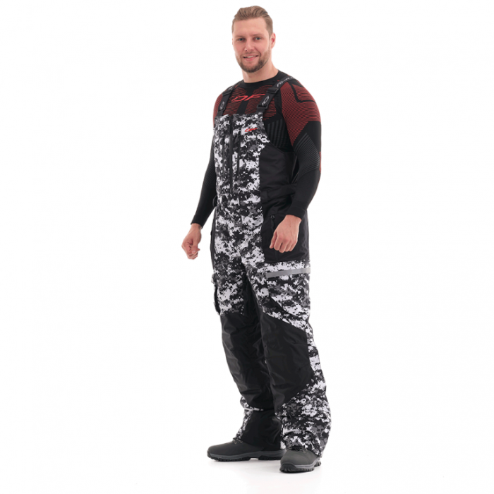 Снегоходные штаны Dragonfly Expedition Camo-Red