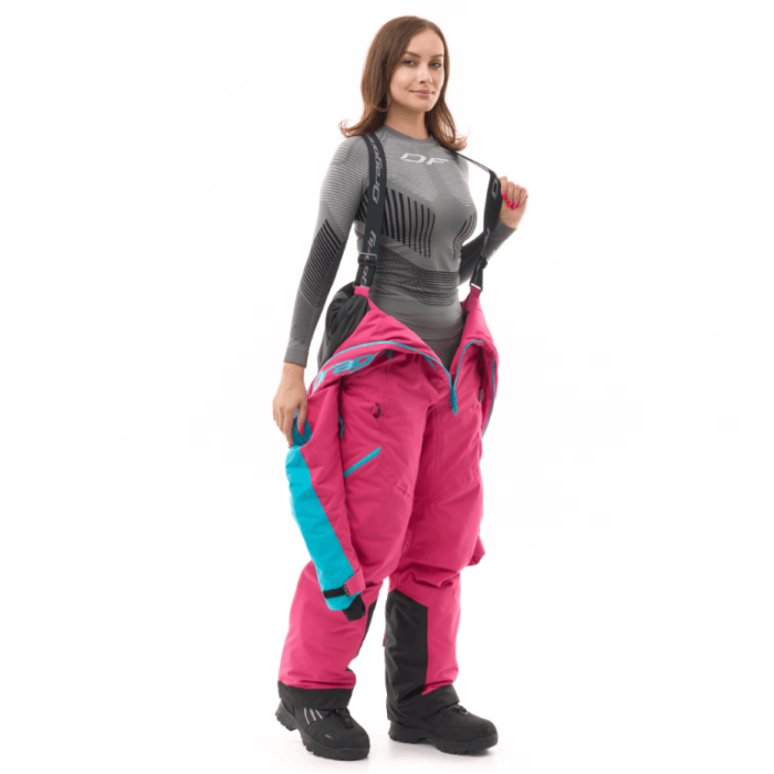 Снегоходный Утепленный комбинезон Dragonfly Extreme Woman Pink - Baltic