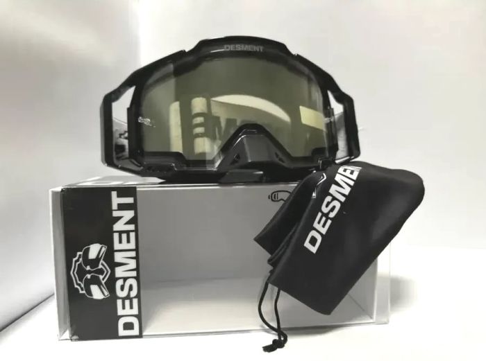 Маска кроссовая Desment MX Pro Black