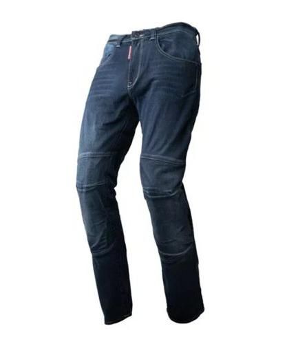 Мотоджинсы EF56 PYTHON EVO муж. Slim fit Cordura Denim стрейч Тёмный Синий Stonewash+Brush
