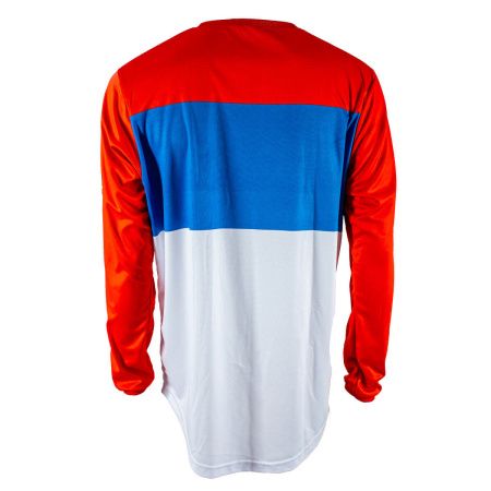 Джерси Fly Racing F-16 Refresh белый/красный/синий