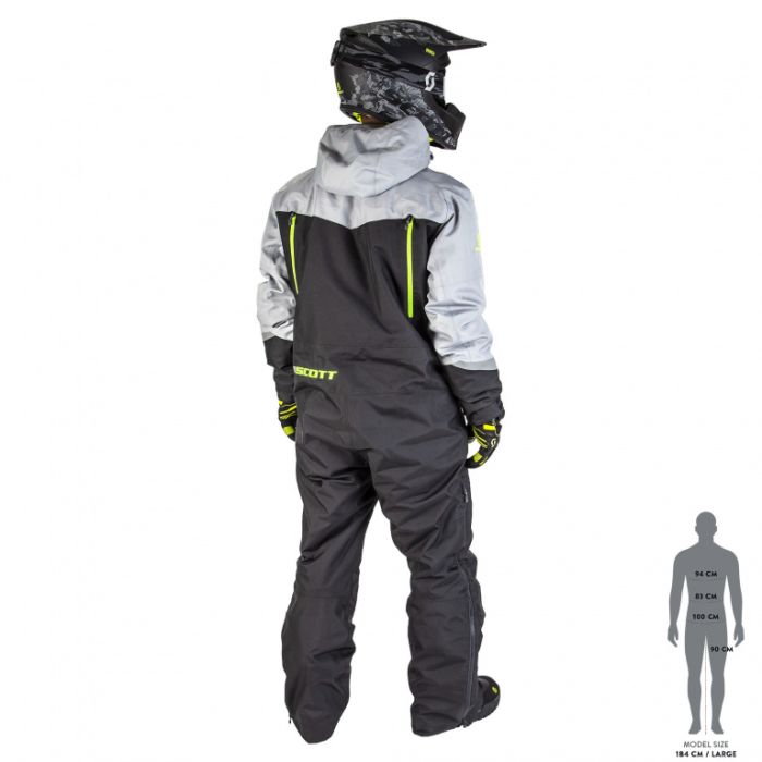 Комбинезон Scott Back-X Roop Dryo, black/melange grey