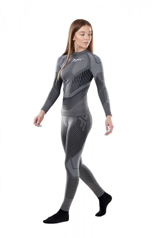 Термобрюки Dragonfly 3D Thermo Grey