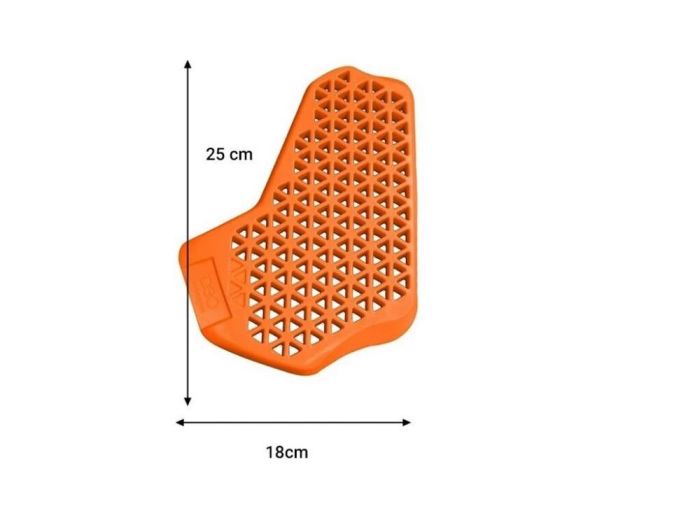 Защитные вставки Scott D3O Chest Protector CP1 Left ORANGE
