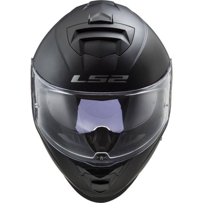 Мотошлем интеграл LS2 FF800 STORM II SOLID черный матовый