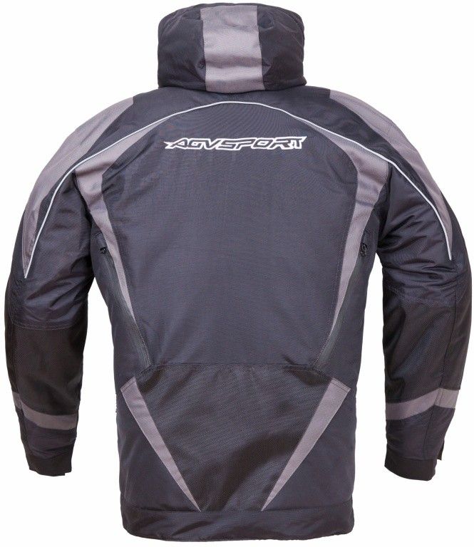 Куртка снегоходная Agvsport Arctic II,черно-серая