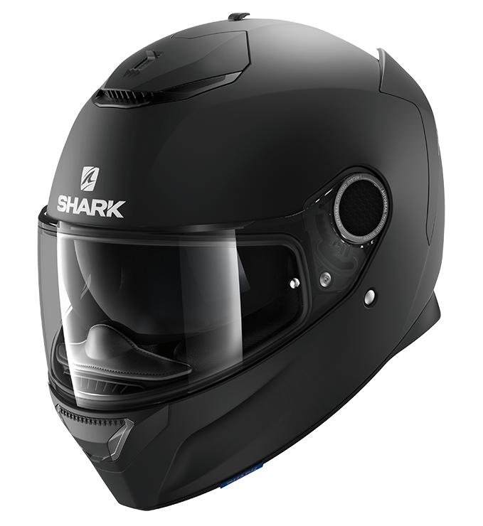 Шлем интеграл Shark Spartan 1.2 Blank Mat Black