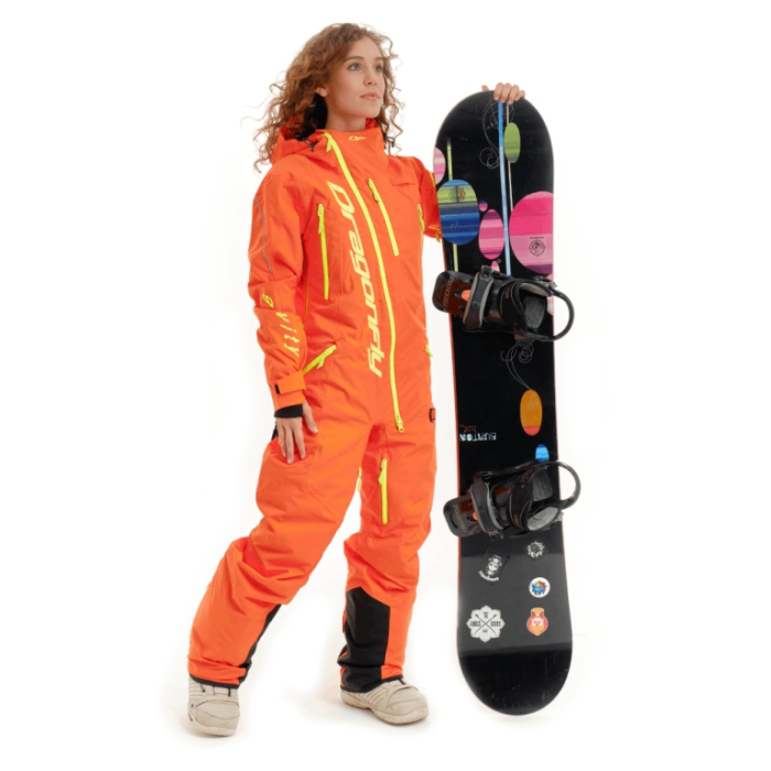 Комбинезон женский Dragonfly Gravity Premium Woman Orange-Yellow 2024