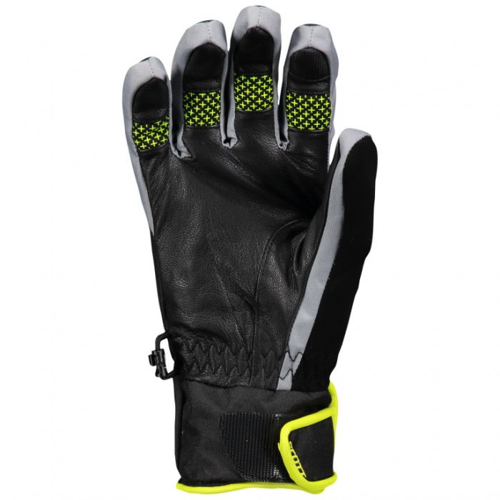 Перчатки снегоходные Scott Arctic GTX, black/safety yellow