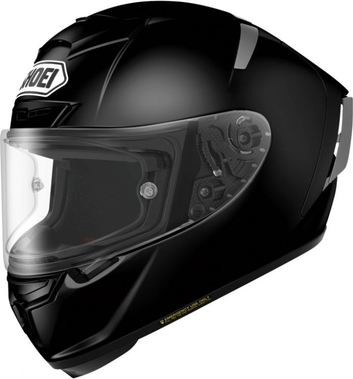 Шлем интеграл Shoei X-Spirit III PLAIN черный глянцевый