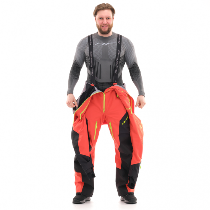 Снегоходный комбинезон Dragonfly SuperLight 3L MAN Red-Yellow