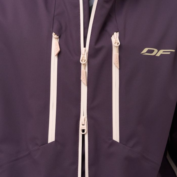 Куртка горнолыжная утепленная Dragonfly Gravity Man Plum