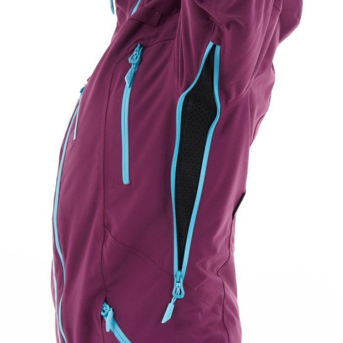 Снегоходный Утепленный комбинезон Dragonfly Extreme Woman Purple Sky 2024
