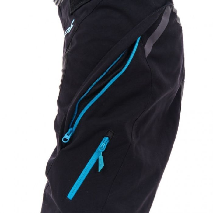 Штаны Эндуро Dragonfly FREERIDE DF Black - Blue 2023