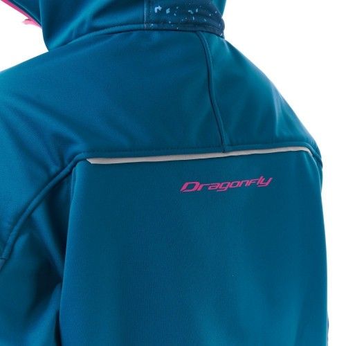 Dragonfly Куртка-анорак сноубордическая UKTUS Woman Dark Ocean-Pink