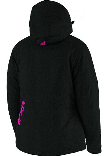 Снегоходная куртка женская FXR Fresh 20 Yamaha Black Linen/Fuchsia