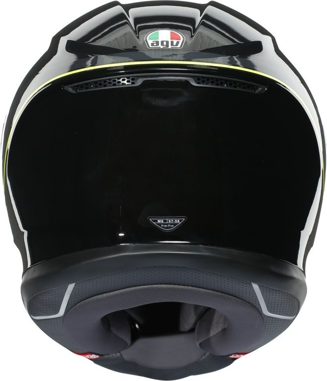 AGV Шлем K-6 Multi Minimal Gunmetal / Black / Yellow-fluo