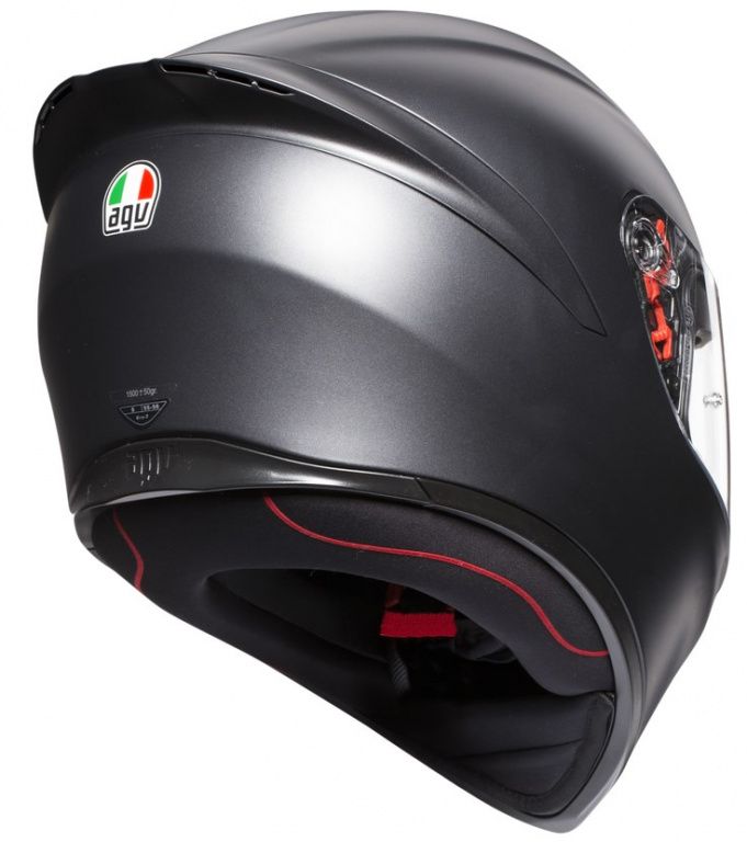 Шлем интеграл AGV K-1 Solid Matt Black