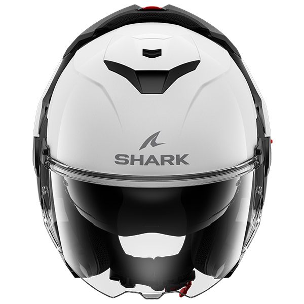 Шлем модуляр Shark Oxo Blank White Glossy